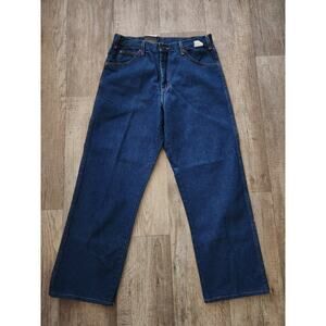 DICKIES Dark Blue Jeans Men's Relaxed Fit Straight Leg 34x30